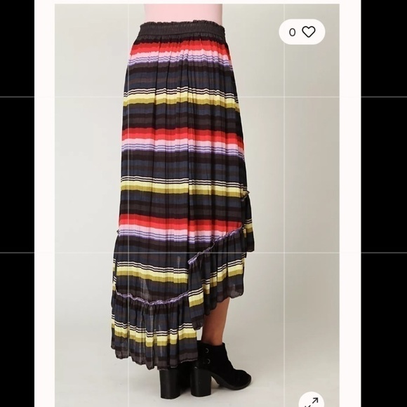 Free People Hi Low Skirt Size XS - Picture 5 of 16